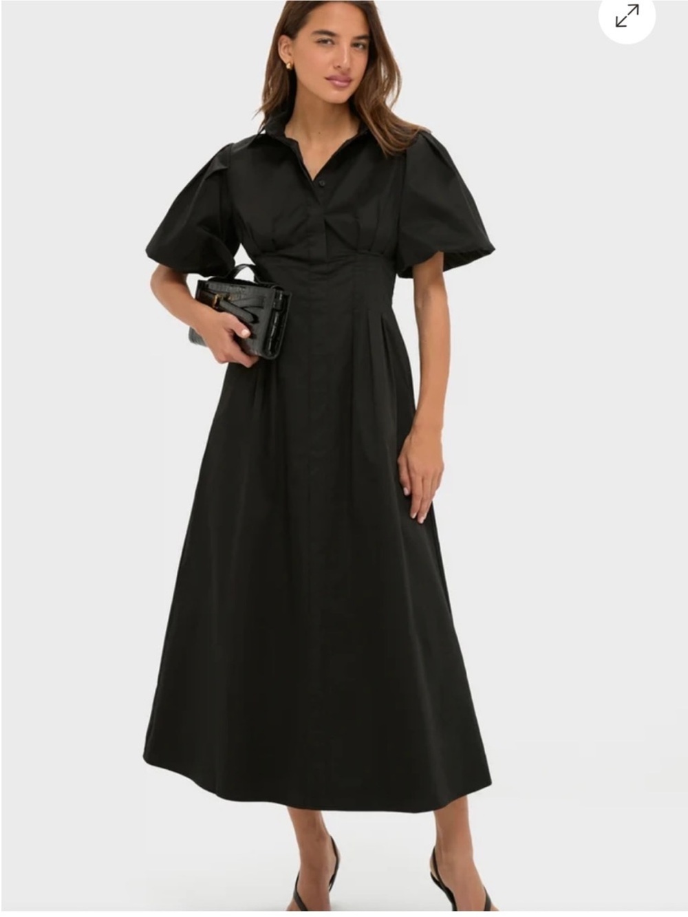 TUCKERNUCK Black Delaney Dress size XL - Picture 3 of 10